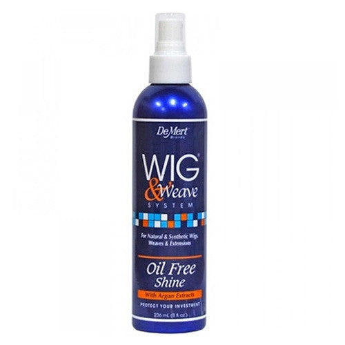 Demert Wig And Weave Oil Free Shine For Natural And Synthetic Hair, 8 Oz